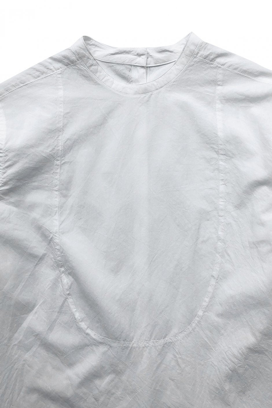 humoresque - LONG CUFFS SHIRT - WHITE