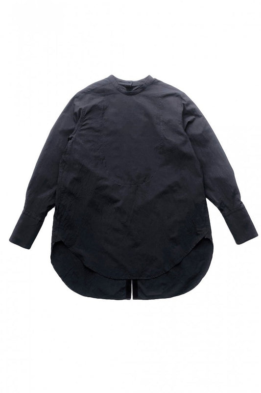 humoresque - LONG CUFFS SHIRT - NAVY