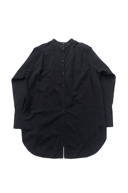 humoresque - LONG CUFFS SHIRT - NAVY