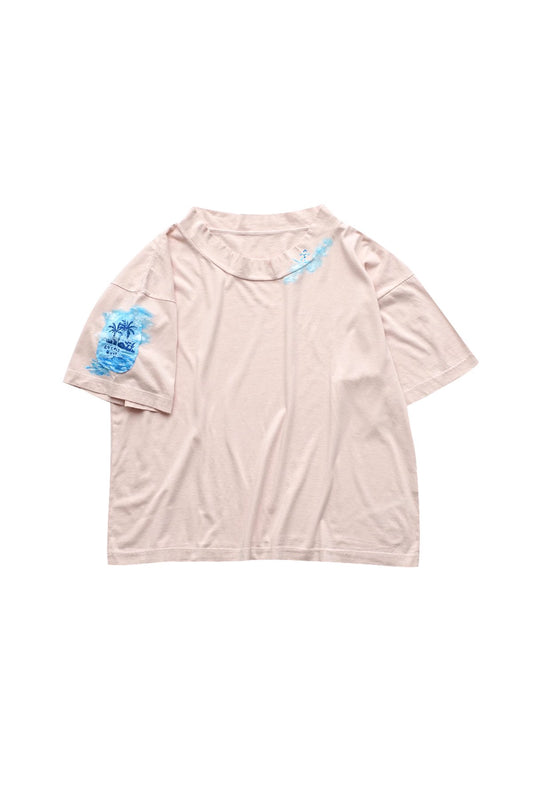 Porter Classic - H/W HIGH NECK T-SHIRT - PINK