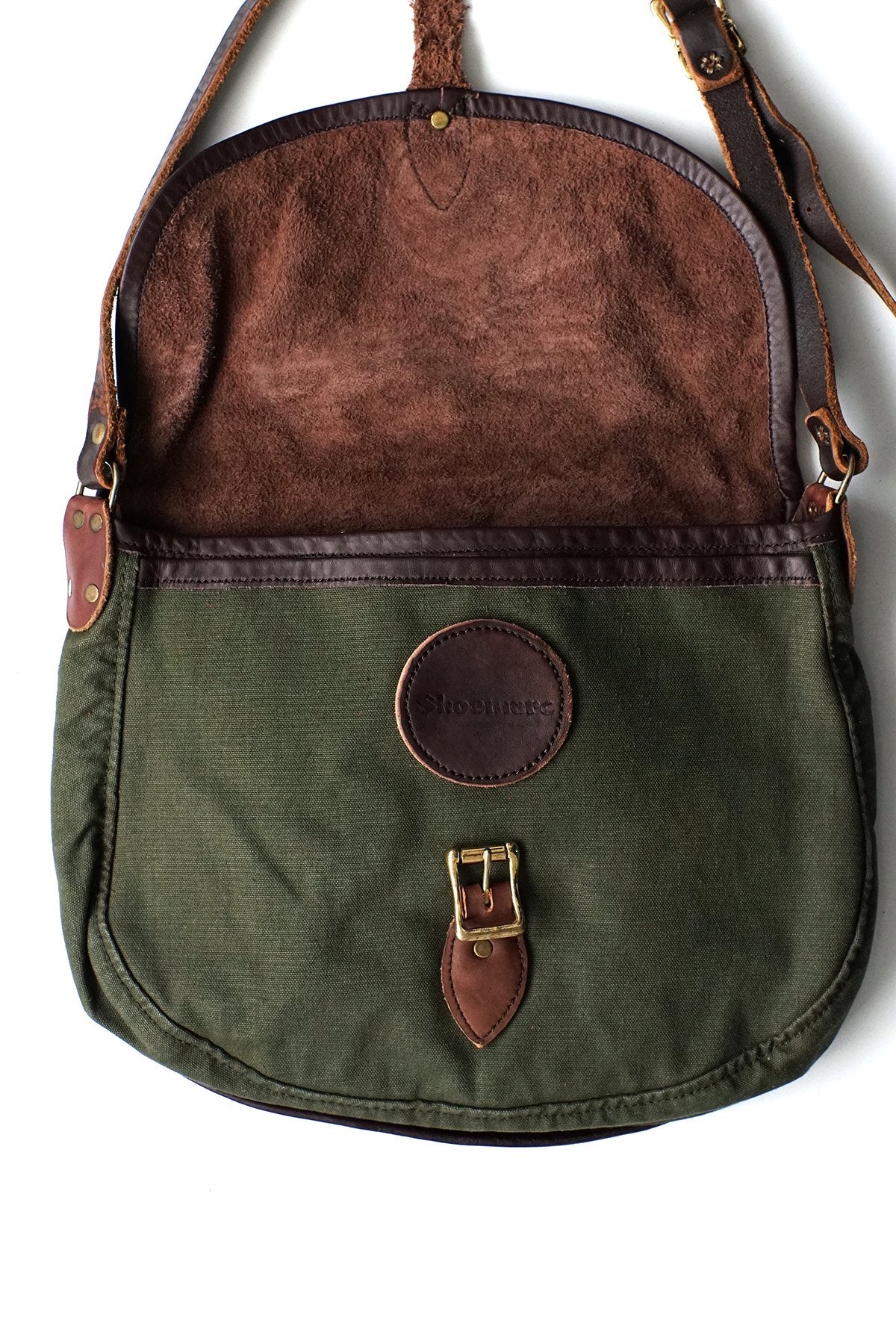 DULUTH PACK -SHELL BAG- OLIVE×BROWN(L) - WASH SPECIAL PAINTED