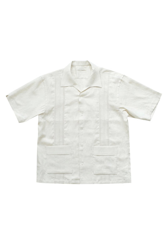 OLD JOE ★★★ - EXCLUSIVE HAVANA SHIRTS (short sleeve) - FLAX