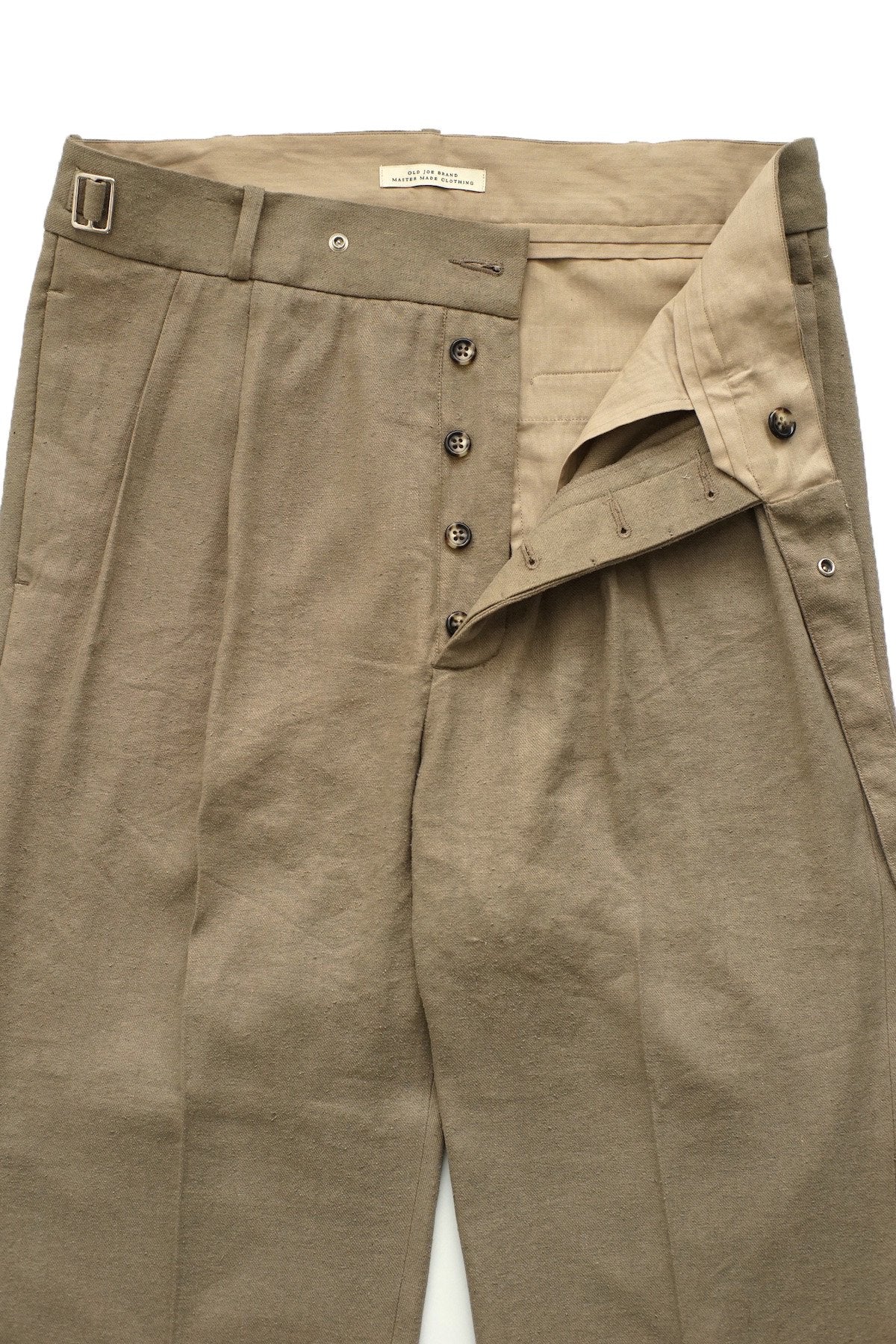 OLD JOE - SIDE BUCKLE GRUKHA TROUSER - BRONZE