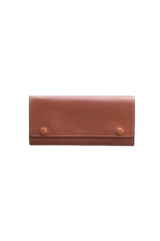 OLD JOE - LONG WALLET(CONCERIA 800) - CHESTNUT