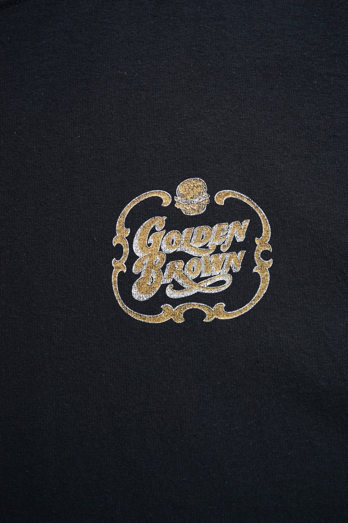 BILLBOARD - PRINT T-SHIRTS "GOLDEN BROWN" - BLACK