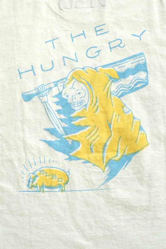 BILLBOARD - PRINT T-SHIRTS "THE HUNGRY" - WHITE