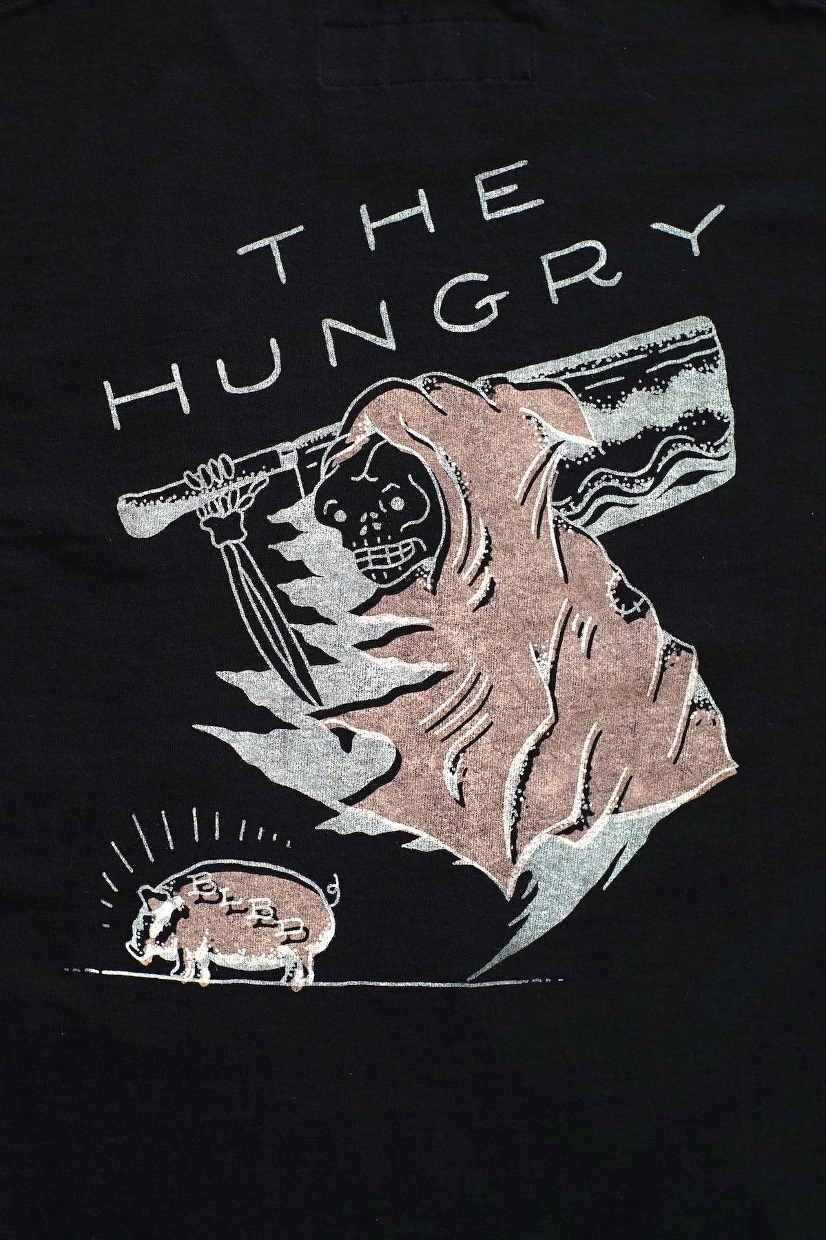 BILLBOARD - PRINT T-SHIRTS "THE HUNGRY" - BLACK