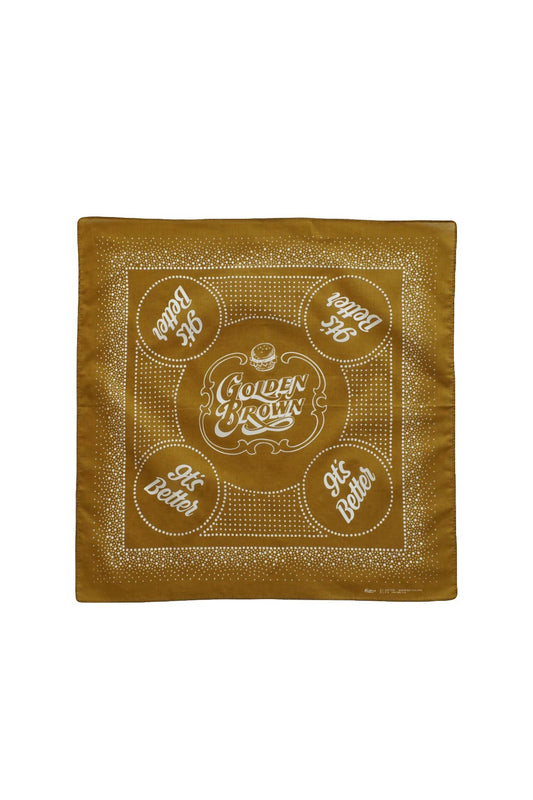 BILLBOARD - PRINT BANDANA "GOLDEN BROWN"