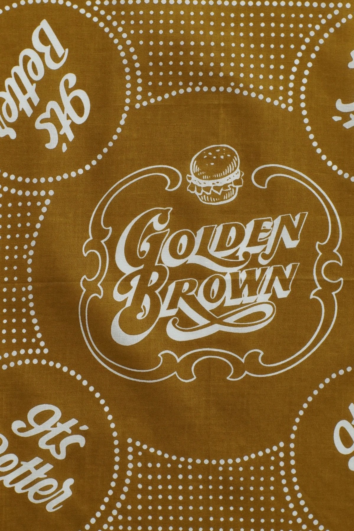 BILLBOARD - PRINT BANDANA "GOLDEN BROWN"