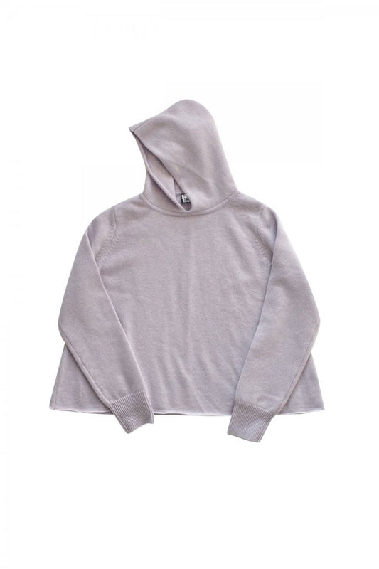 humoresque ★★★ -  CASHMERE HOOD PULLOVER  - GRAIGE