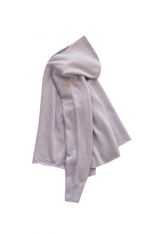 humoresque ★★★ -  CASHMERE HOOD PULLOVER  - GRAIGE