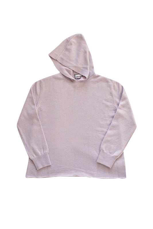 humoresque ★★★ -  CASHMERE HOOD PULLOVER  MENS - GRAIGE