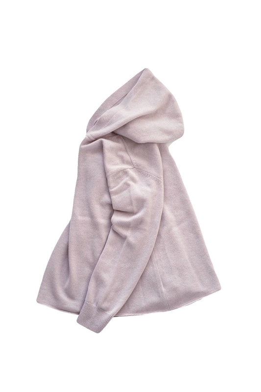 humoresque ★★★ -  CASHMERE HOOD PULLOVER  MENS - GRAIGE