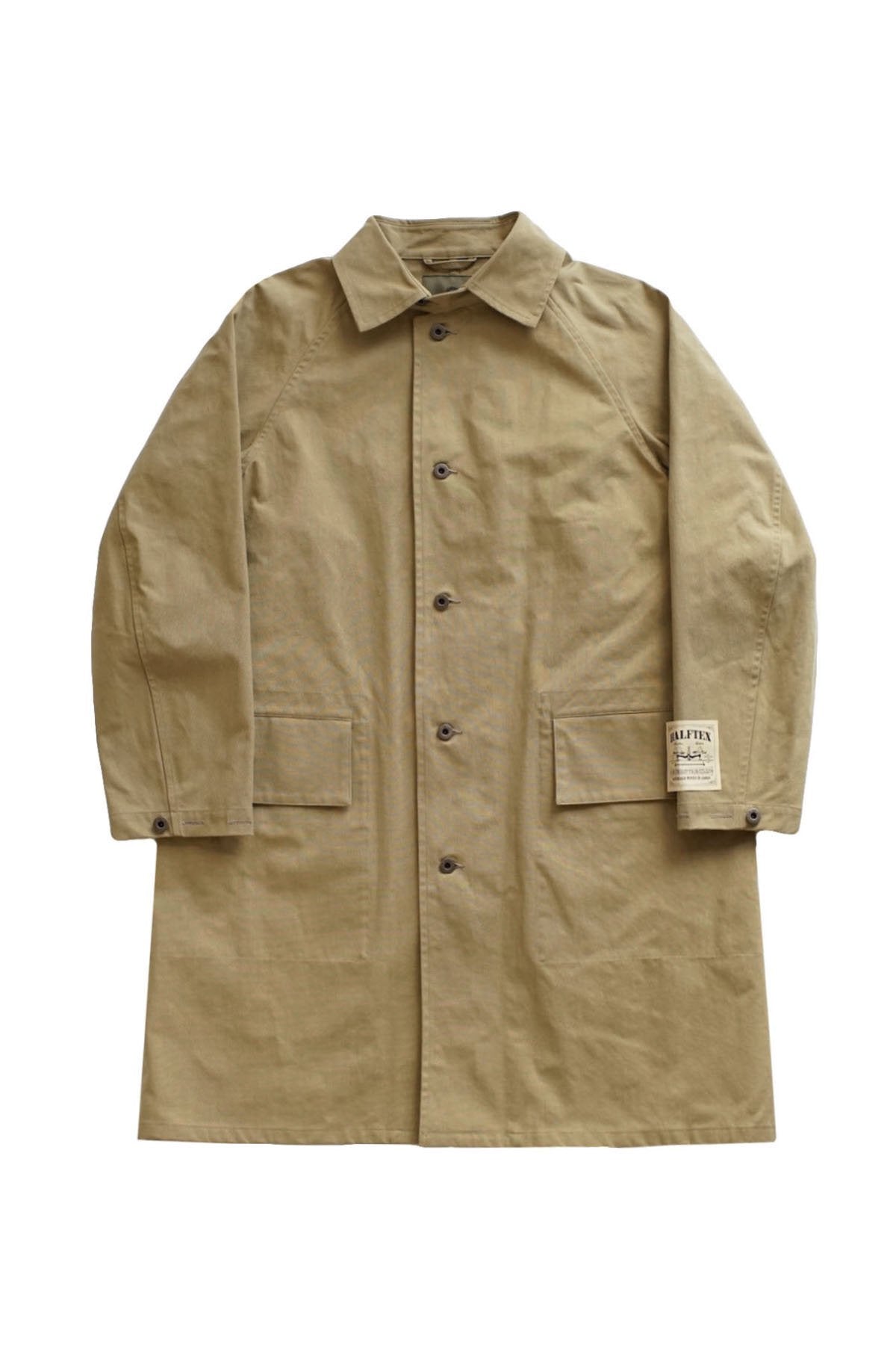 Nigel Cabourn - PACKABLE COAT - HALF TEX KHAKI