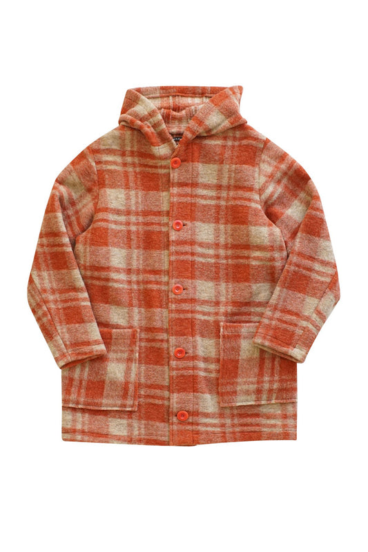 Nigel Cabourn - BLANKET JACKET - DARK ORANGE