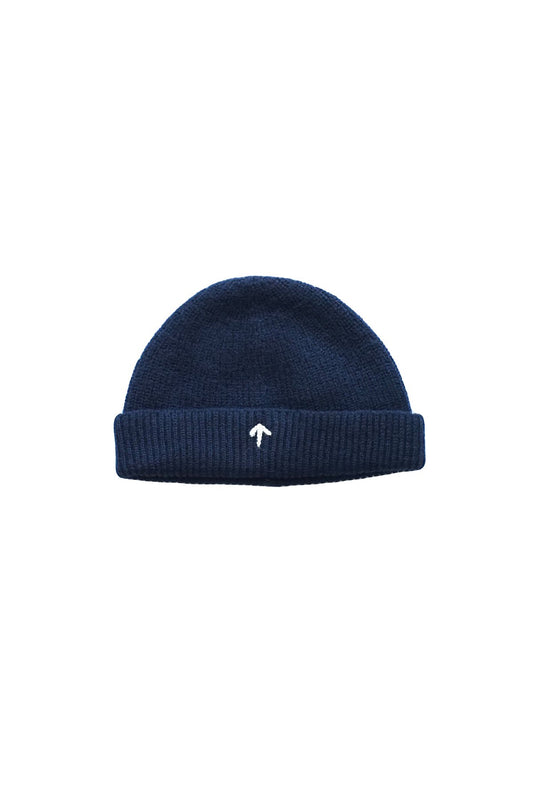 Nigel Cabourn - BROAD ARROW BEANIE - DARK NAVY