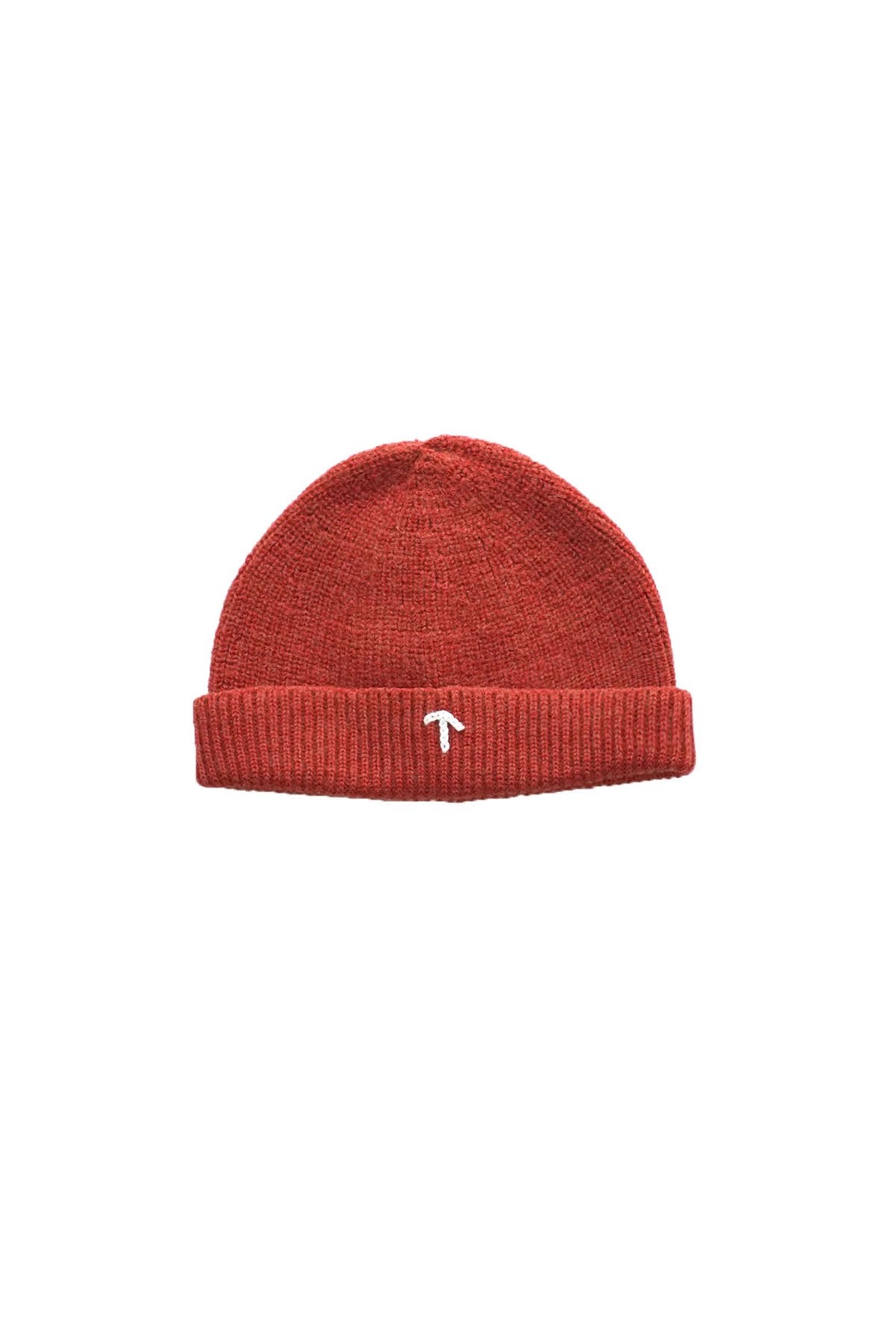 Nigel Cabourn - BROAD ARROW BEANIE - DARK ORANGE