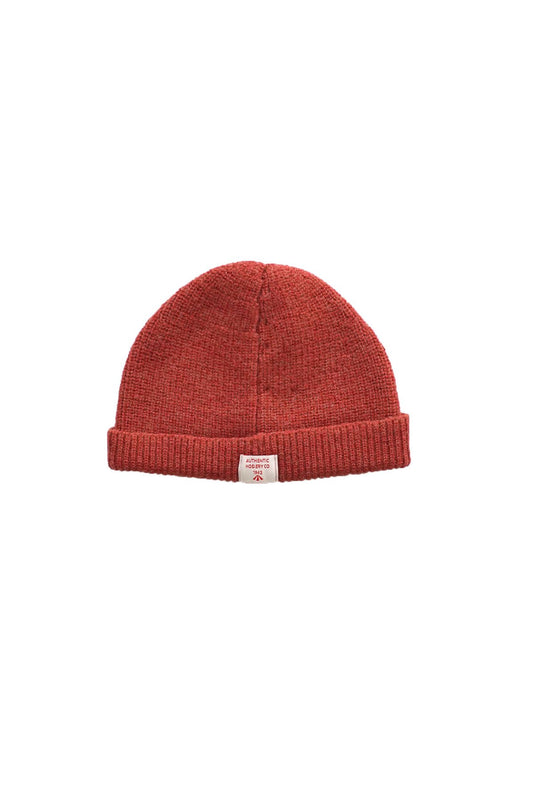 Nigel Cabourn - BROAD ARROW BEANIE - DARK ORANGE