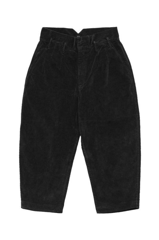 Porter Classic - CORDUROY CLASSIC PANTS 2019 - BLACK