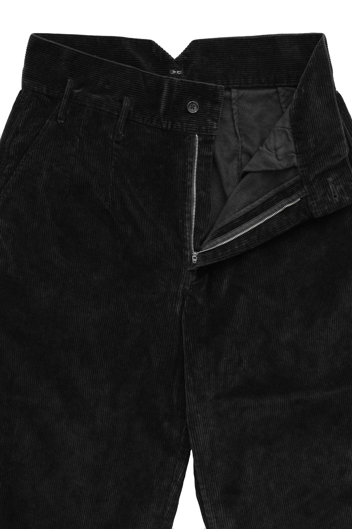 Porter Classic - CORDUROY CLASSIC PANTS 2019 - BLACK