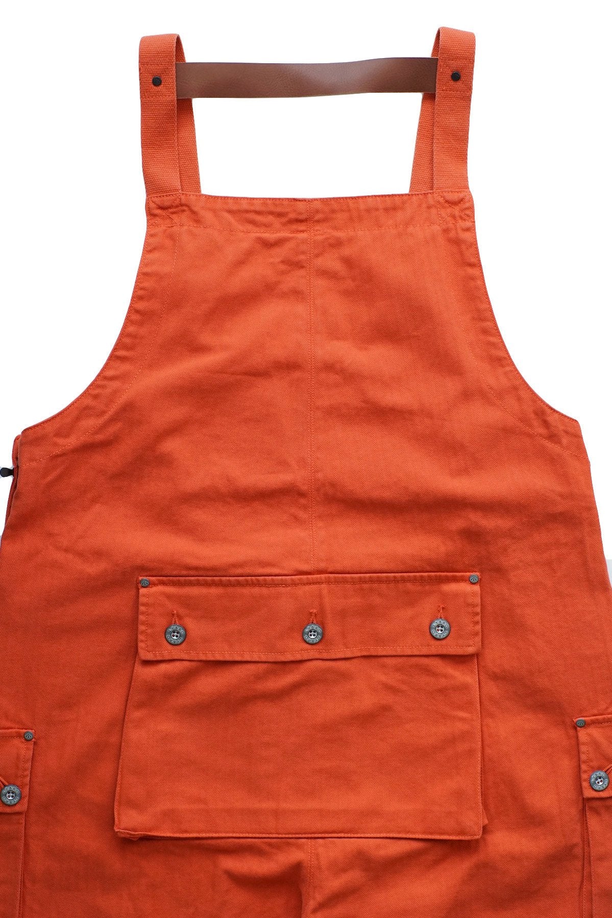 NIGEL CABOURN - LYBRO NAVAL DUNGAREE MIX - VINTAGE ORANGE