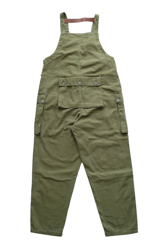 NIGEL CABOURN - LYBRO NAVAL DUNGAREE MIX - OLIVE