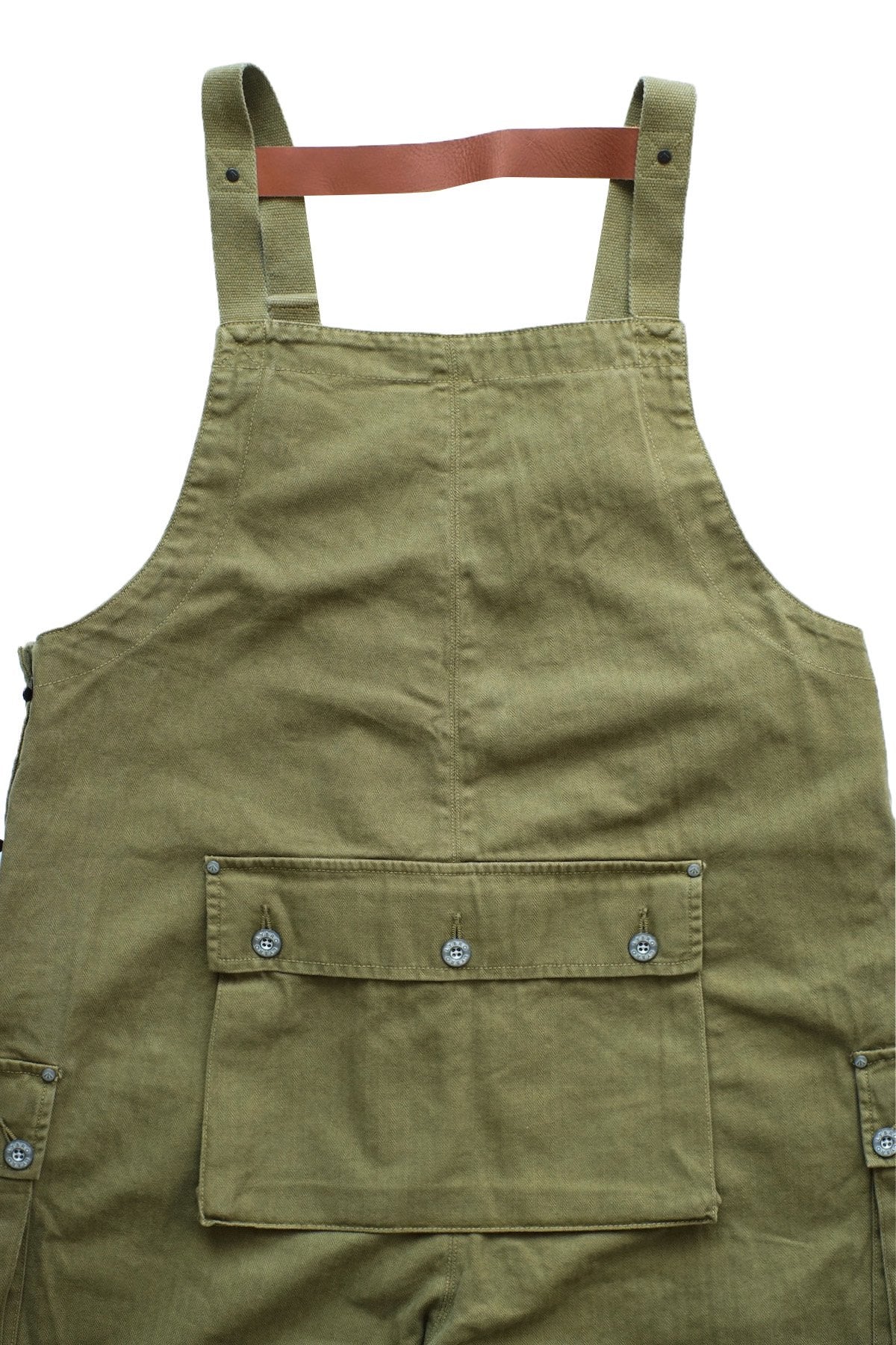 NIGEL CABOURN - LYBRO NAVAL DUNGAREE MIX - OLIVE