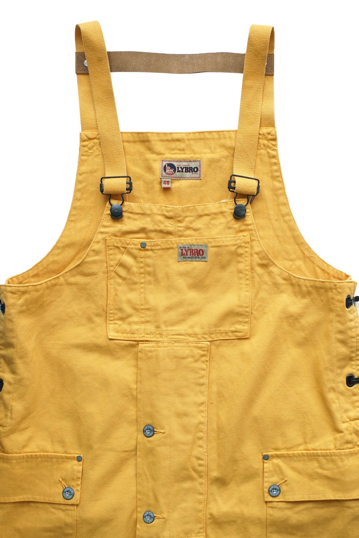 NIGEL CABOURN - LYBRO NAVAL DUNGAREE MIX - SURVIVAL YELLOW