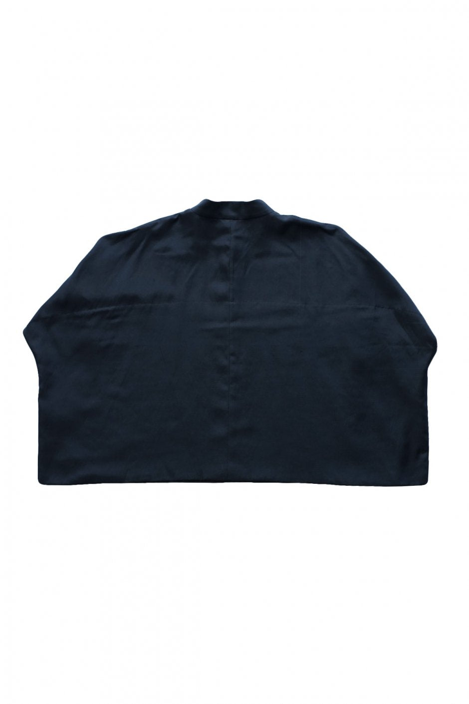 humoresque - STAND COLLAR BLOUSE - NAVY