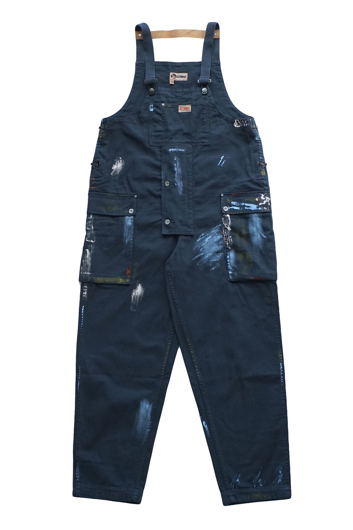 NIGEL CABOURN - LYBRO NAVAL DUNGAREE PAINT - NAVY