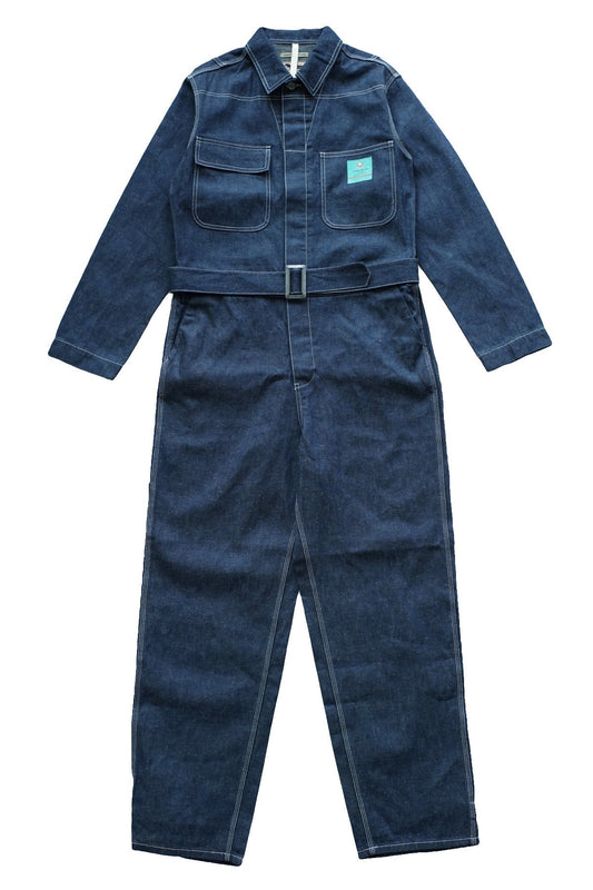 NIGEL CABOURN - LYBRO DENIM COVERALL - INDIGO