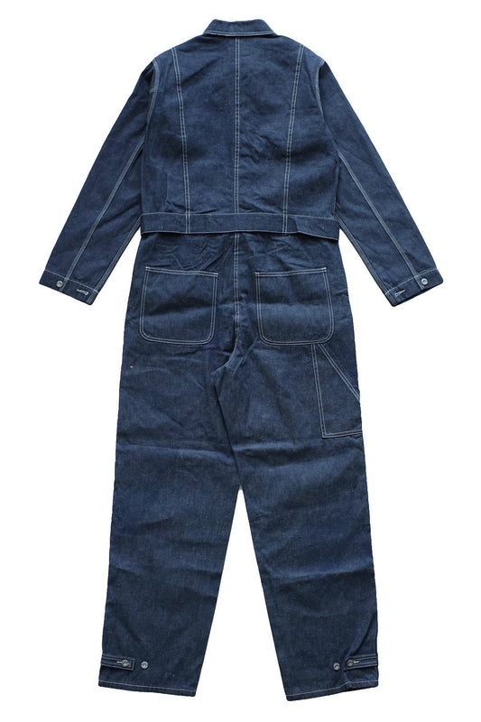 NIGEL CABOURN - LYBRO DENIM COVERALL - INDIGO