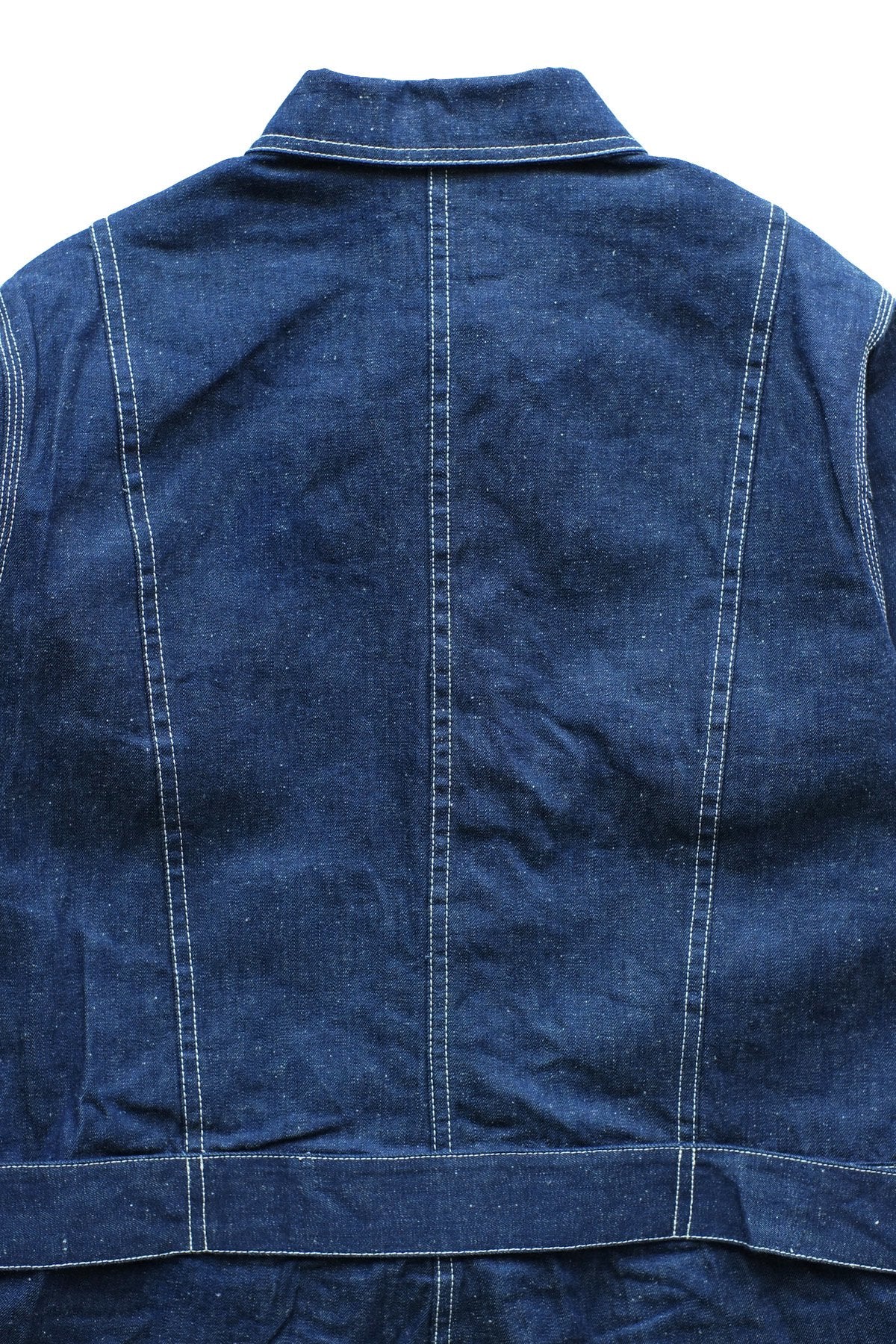 NIGEL CABOURN - LYBRO DENIM COVERALL - INDIGO