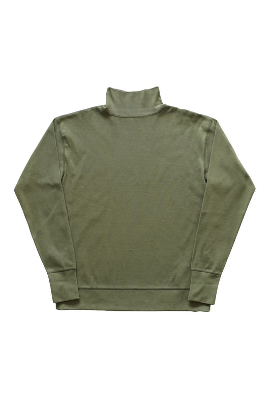 Nigel Cabourn - 4WAY HIGH NECK - GREEN