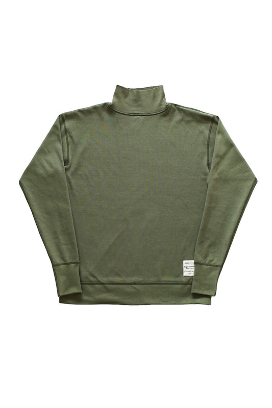 Nigel Cabourn - 4WAY HIGH NECK - GREEN