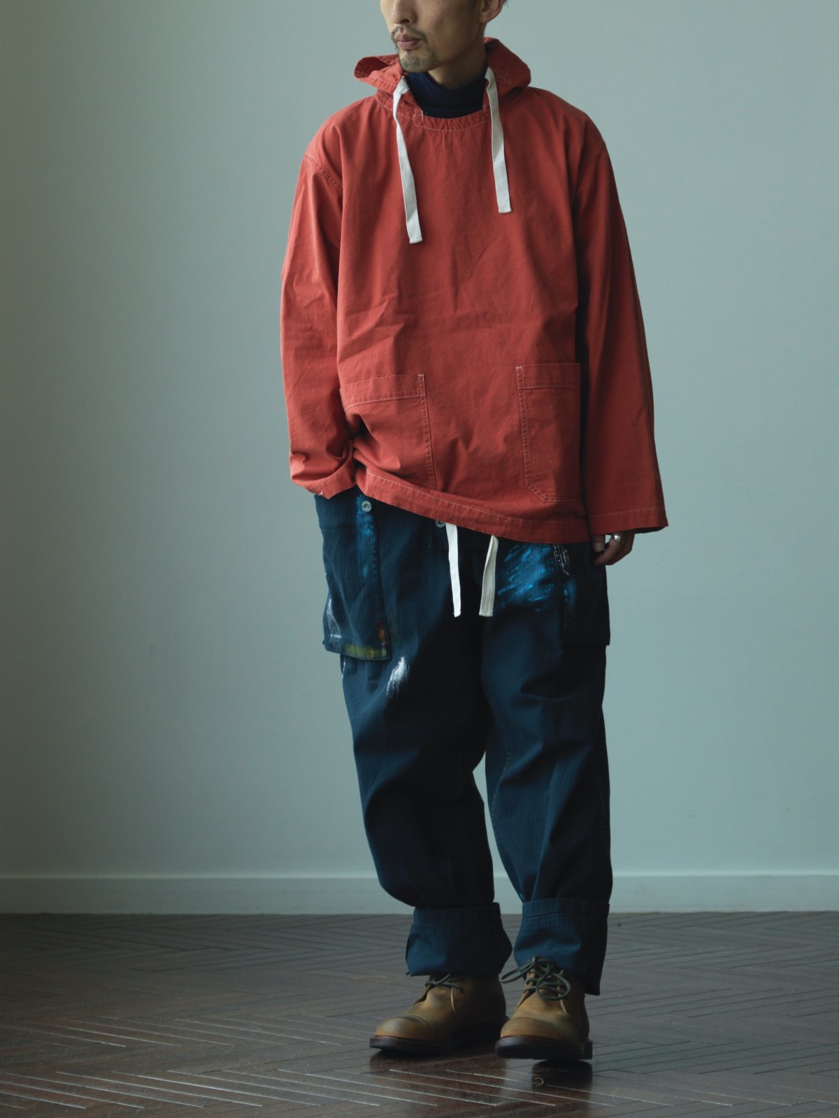 Nigel Cabourn - ARMY SMOCK - NAVY