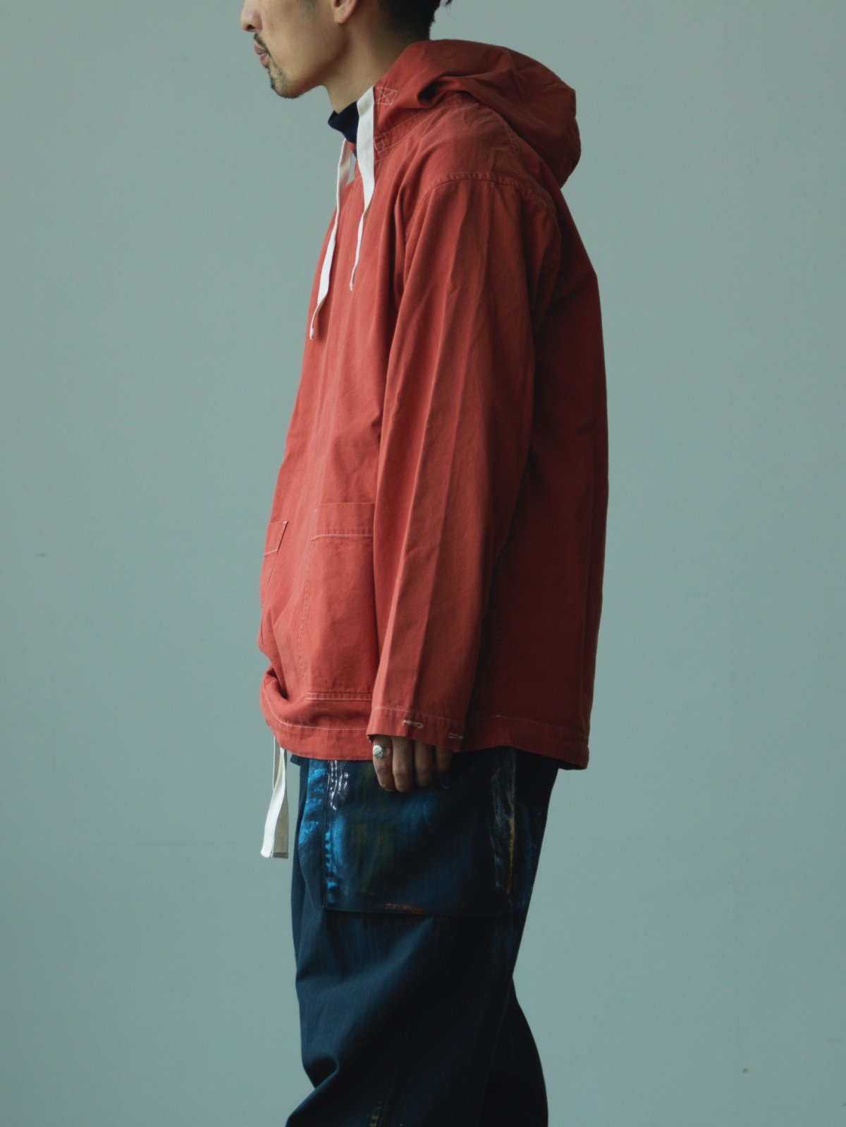 Nigel Cabourn - ARMY SMOCK - RED