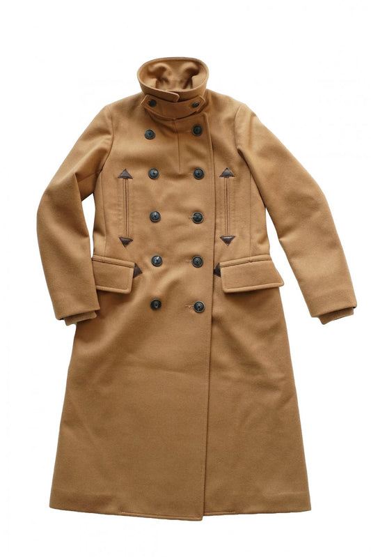 Nigel Cabourn woman - LONG P-COAT - CAMEL