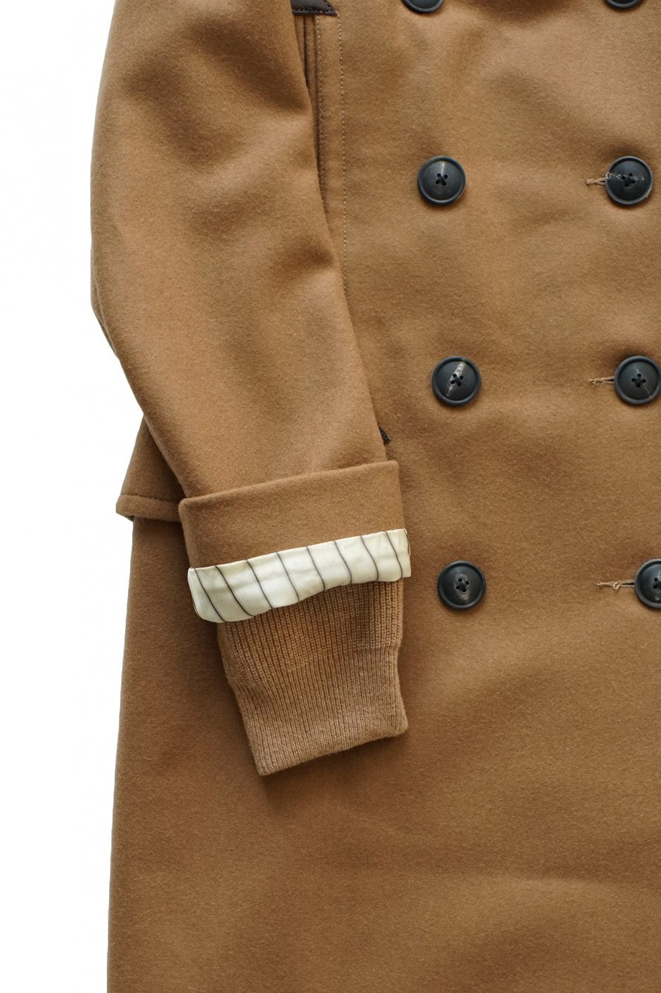 Nigel Cabourn woman - LONG P-COAT - CAMEL