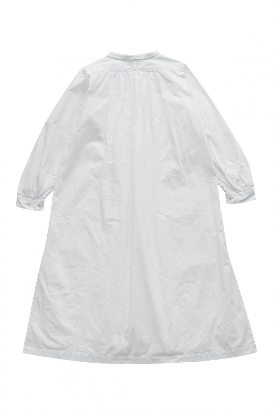 Nigel Cabourn woman - COTTON DRESS - WHITE