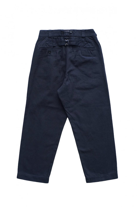 Nigel Cabourn WOMEN'S - CROPED PANT - DARK NAVY