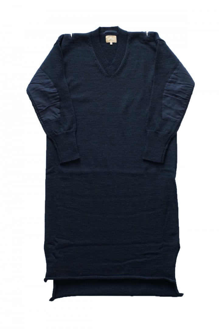 Nigel Cabourn woman - BRITISH ARMY WOOL DRESS - NAVY