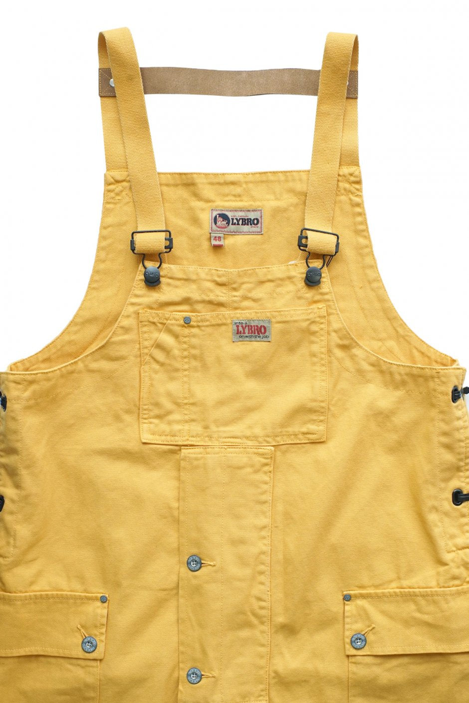 Nigel Cabourn WOMEN'S -  LYBRO NAVAL DUNGAREE MIX - SURVIVAL YELLOW