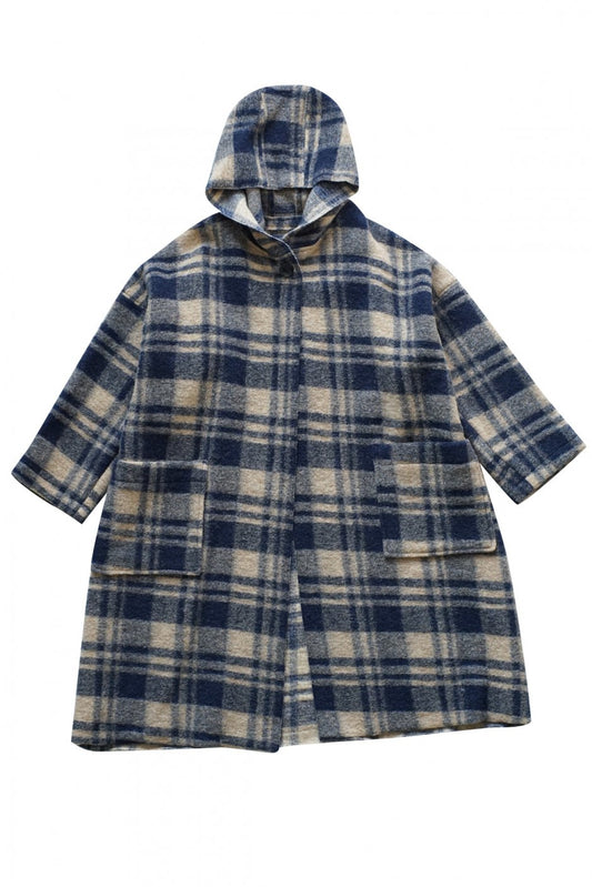 Nigel Cabourn woman - DUFFLE JACKET - NAVY