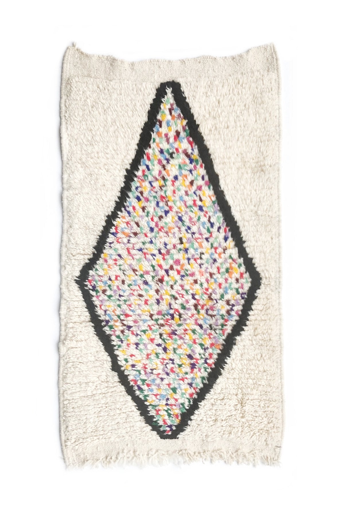 MOROCCAN RUG - AZILAL ( VINTAGE ) - A 274 ( W55cm × H102cm )