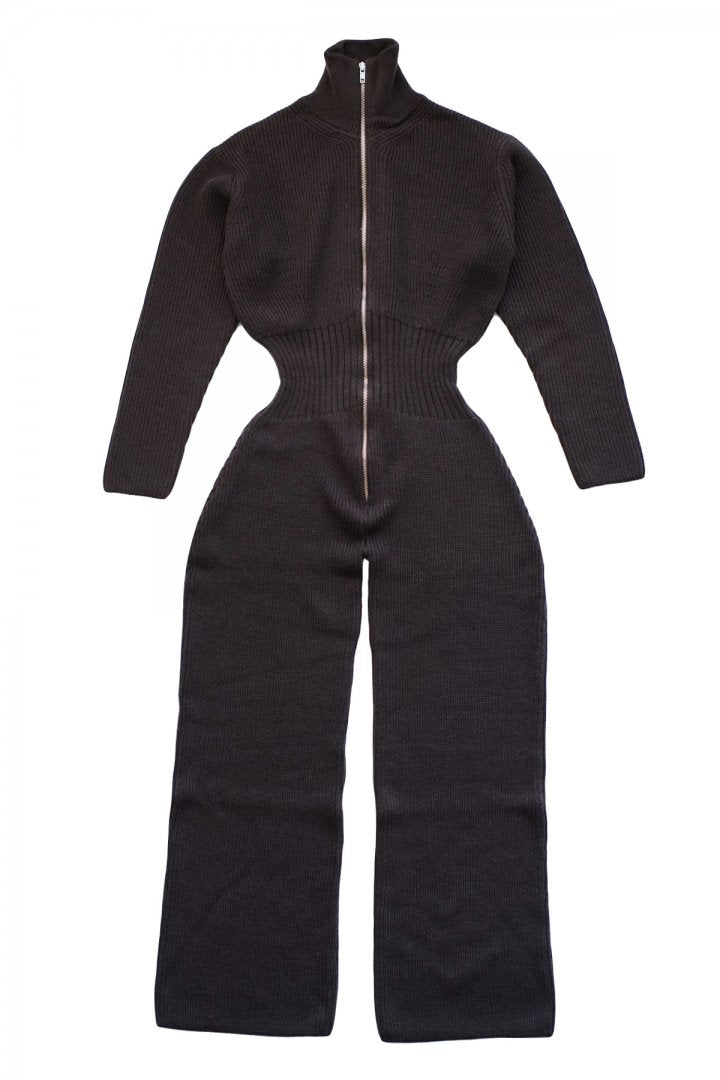 WRYHT- ZIPPER FRONT BODY SUITS - PORT