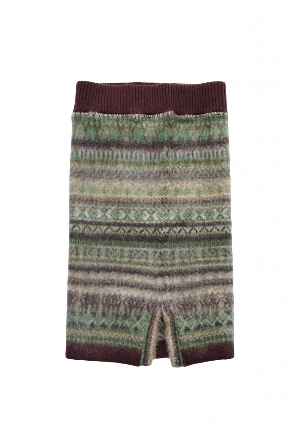 WRYHT - FAIR ISLE SKIRT - FAIR ISLE PATTERN