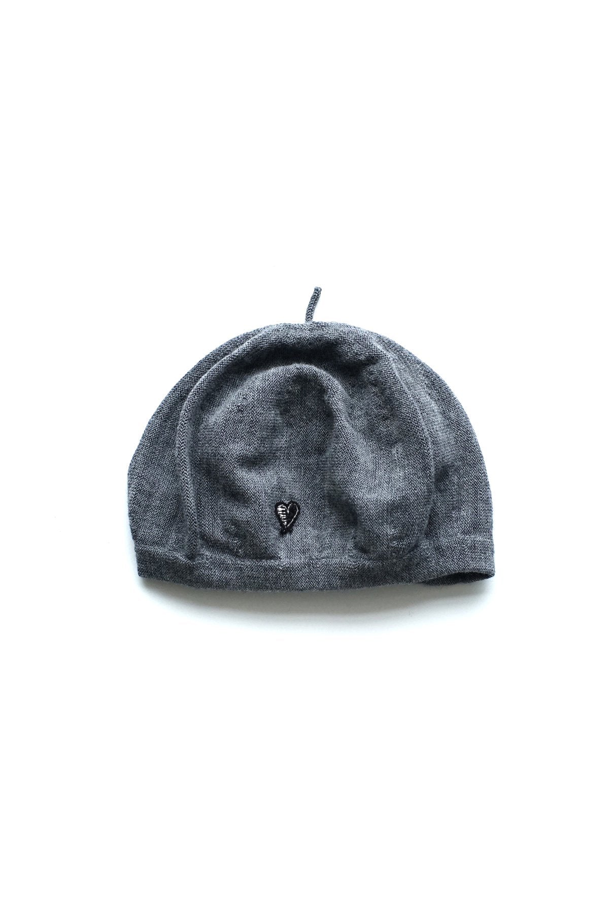 Porter Classic - H/W WOOL KNIT BERET - GRAY