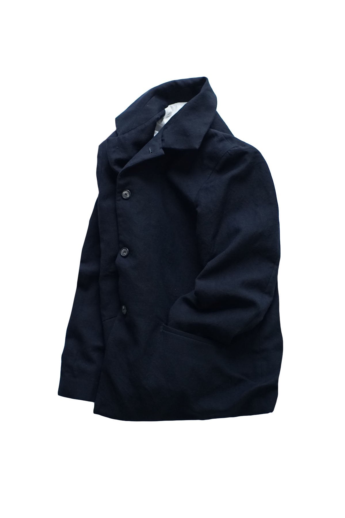 Bergfabel ★★★ - EXCLUSIVE WORKER JACKET (FULL BUTTON) - BLACK NAVY