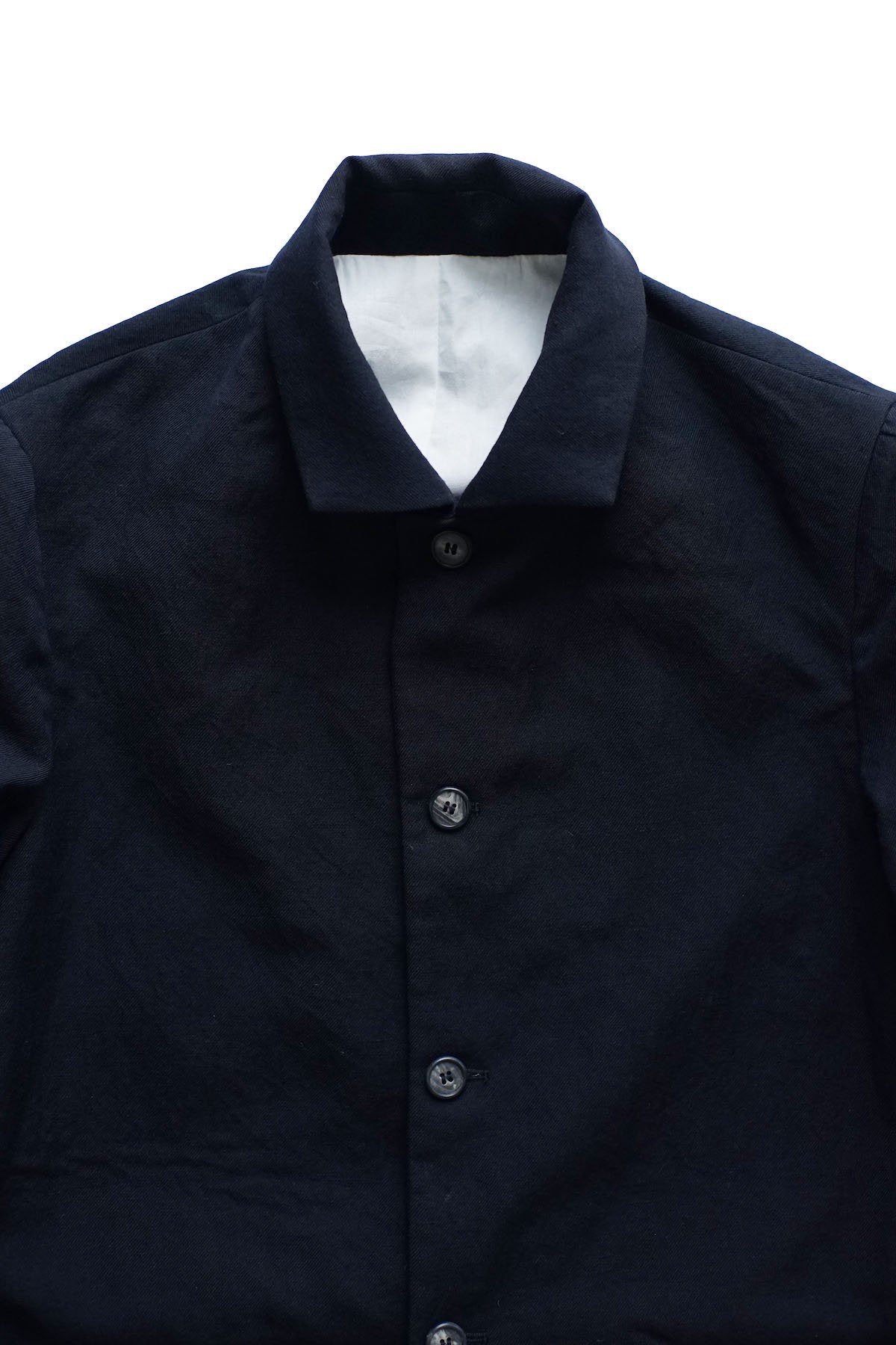 Bergfabel ★★★ - EXCLUSIVE WORKER JACKET (FULL BUTTON) - BLACK NAVY